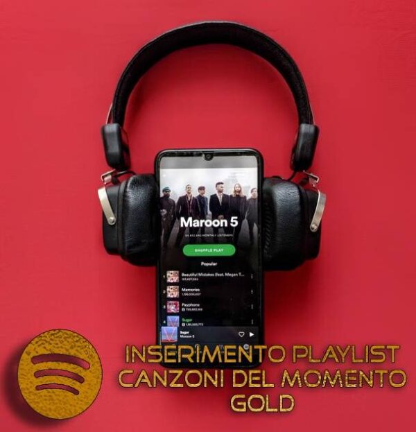 Inserimento Playlist Canzoni del Momento Gold