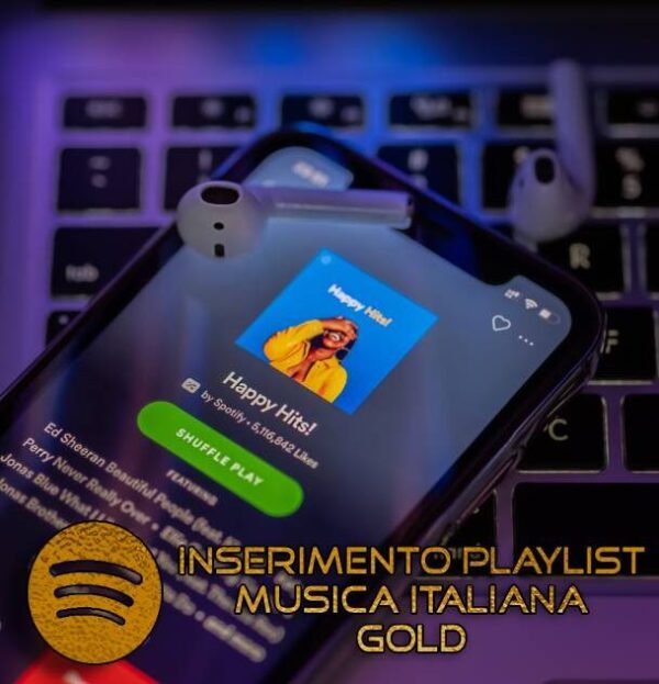 Inserimento Playlist Musica Italiana Gold